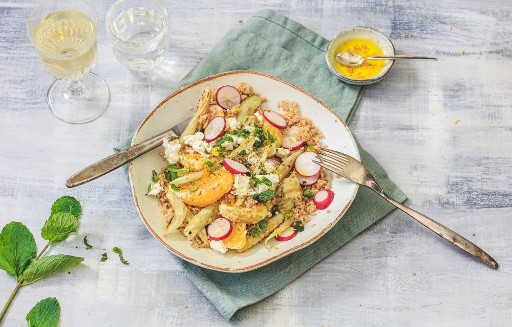 maaltijdsalade in 15 minuten of minder