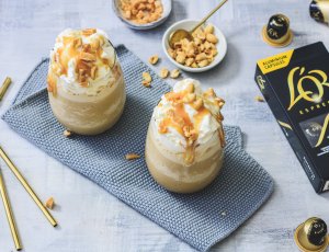 salted caramel ijskoffie