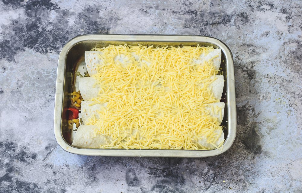 enchilada's met kaas