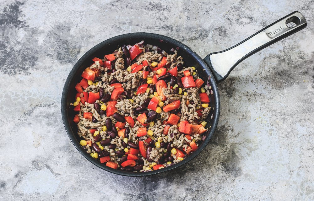 enchilada's met kaas