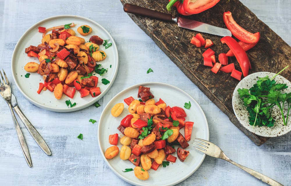 gnocchi met chorizo