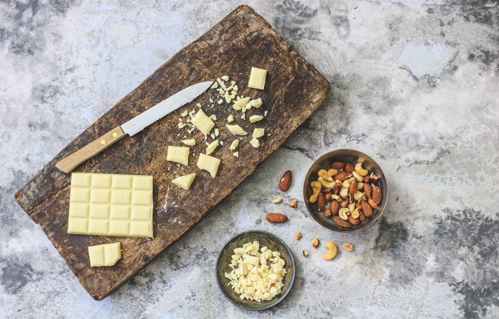 salted caramel blondies