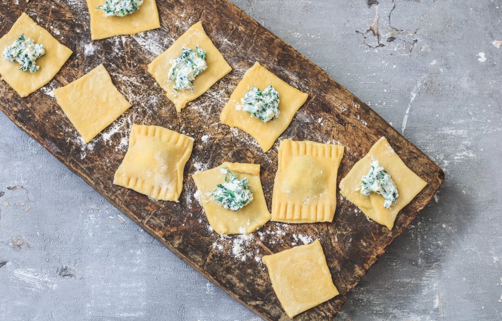 ravioli zonder pastamachine