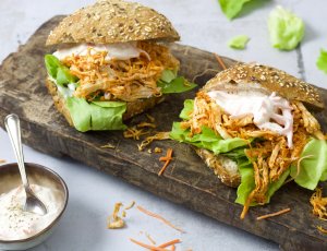 broodje pulled chicken