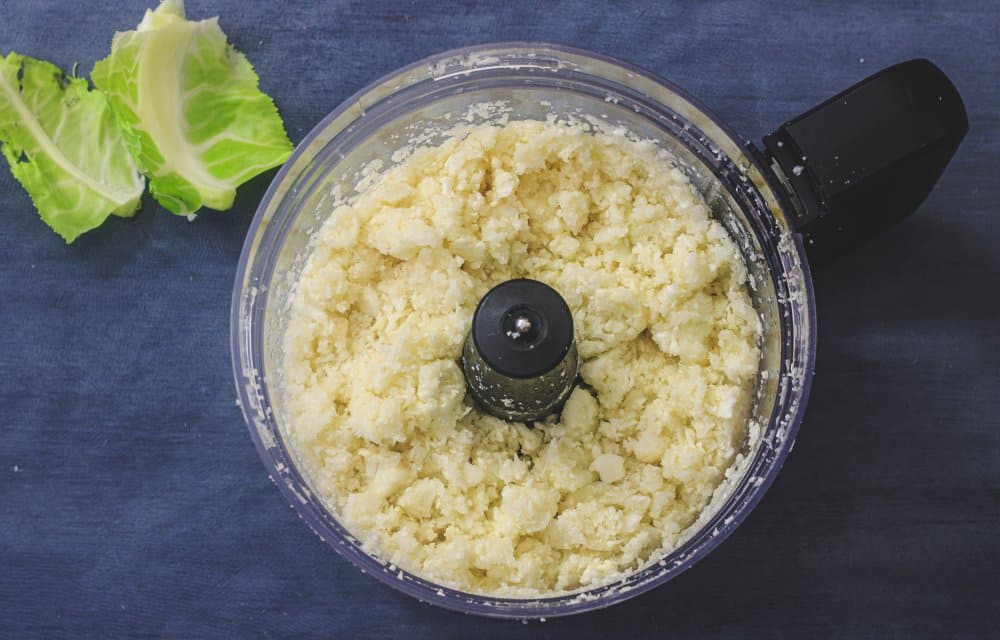 bloemkoolrijst met zalm