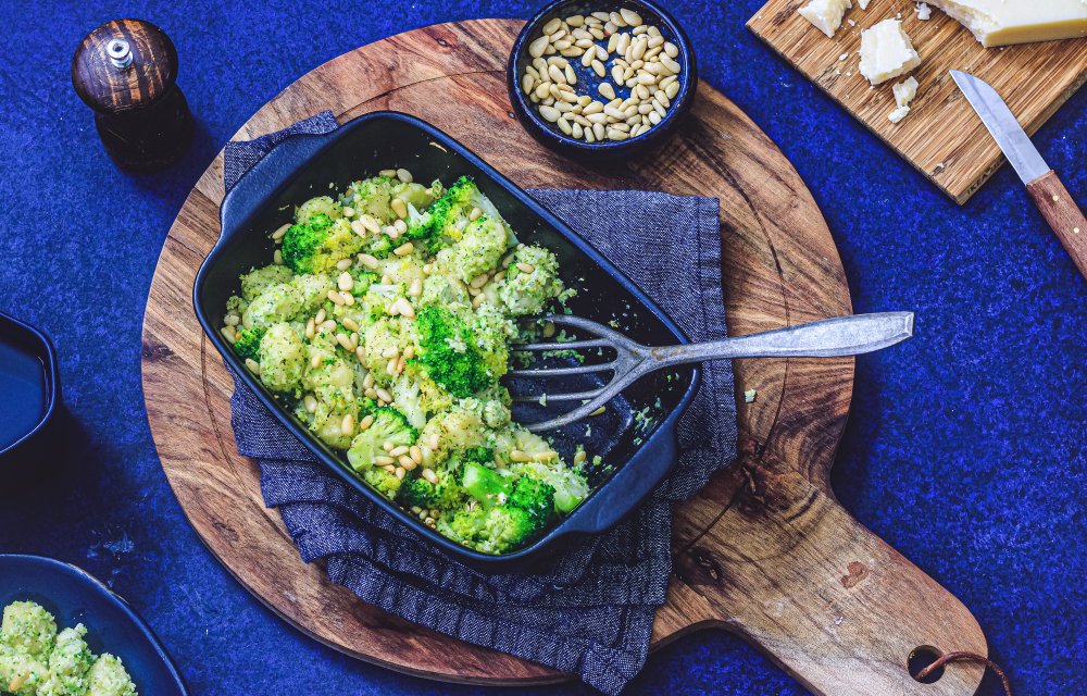 Gnocchi met pesto van broccoli