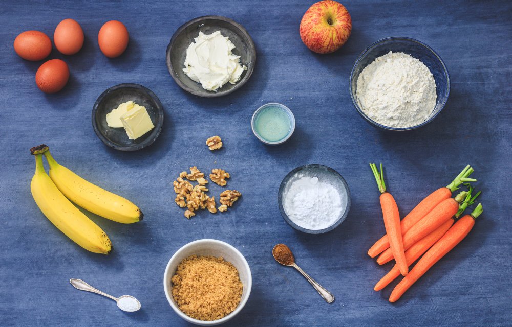 carrot cake met appel