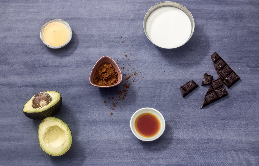 gezonde chocoladepudding