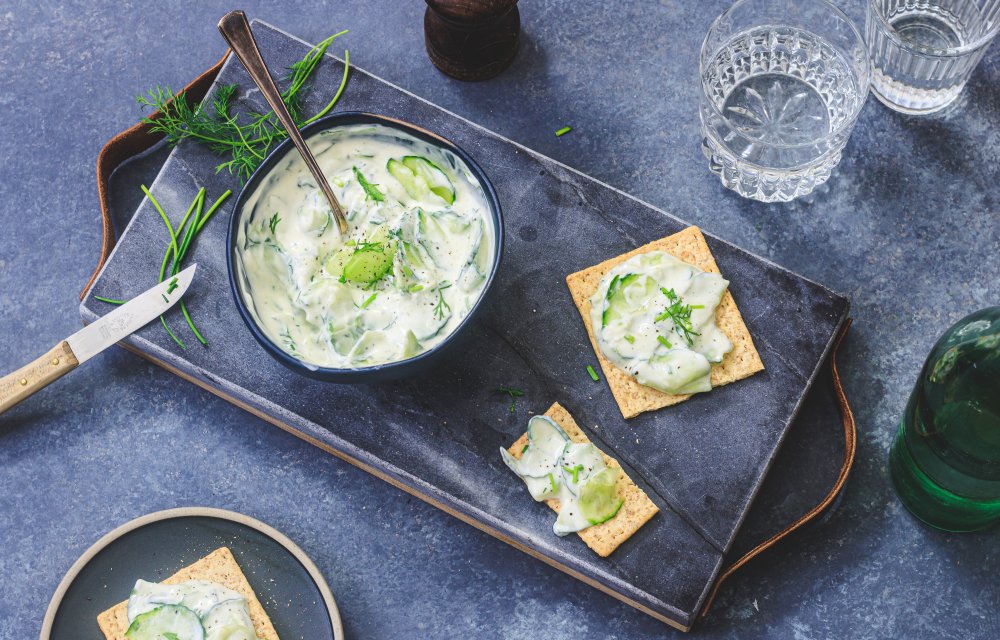 gezonde komkommersalade