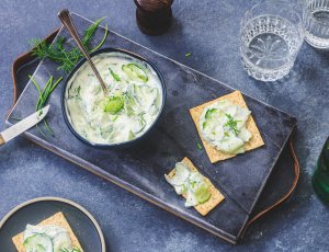 gezonde komkommersalade