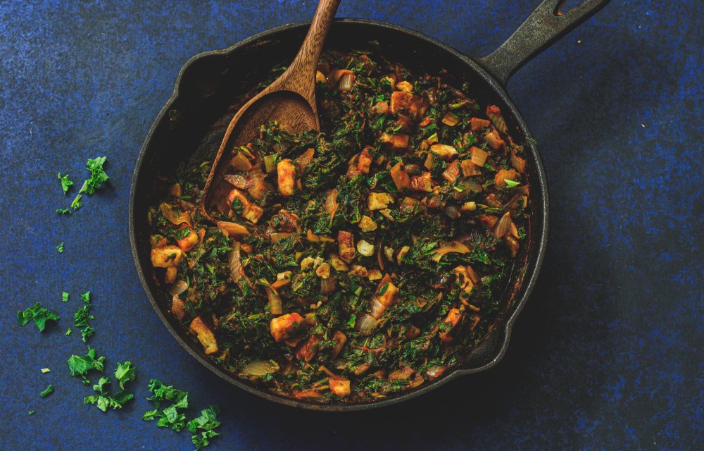 shakshuka met boerenkool