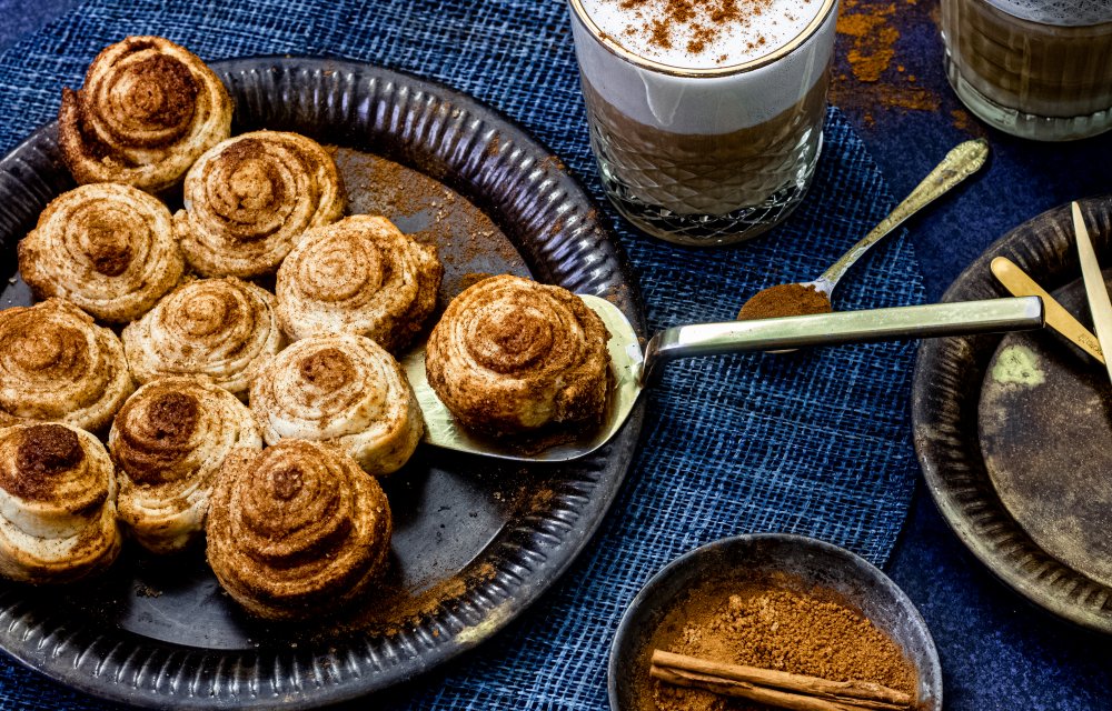 cinnamon roll kerstboom
