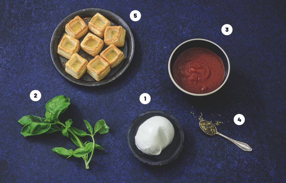 mini pizzapasteitjes