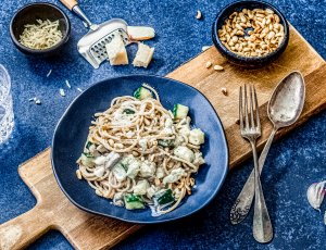 Pasta quattro formaggi