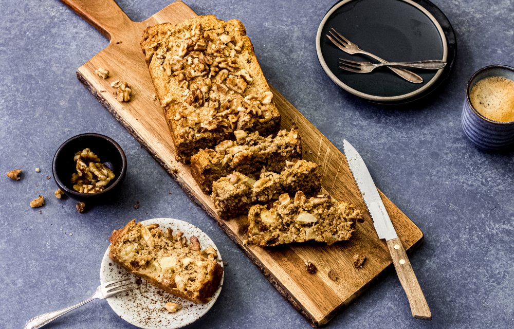 suikervrije appelcake