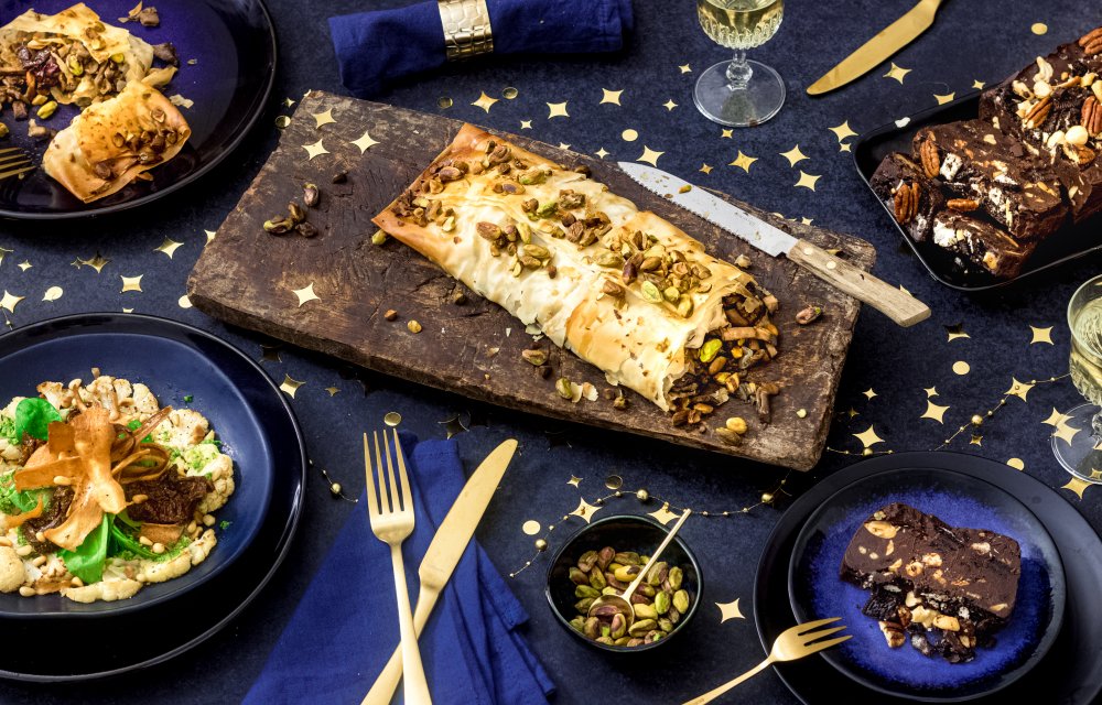 Makkelijk vegan kerstmenu