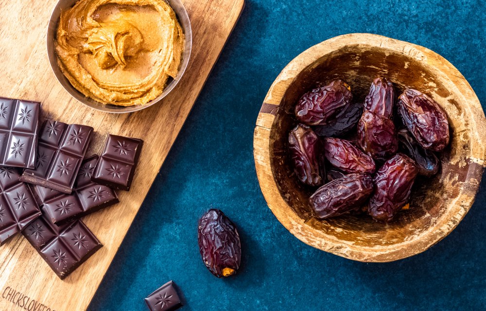 Gezonde snickerbites