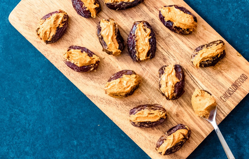 Gezonde snickerbites