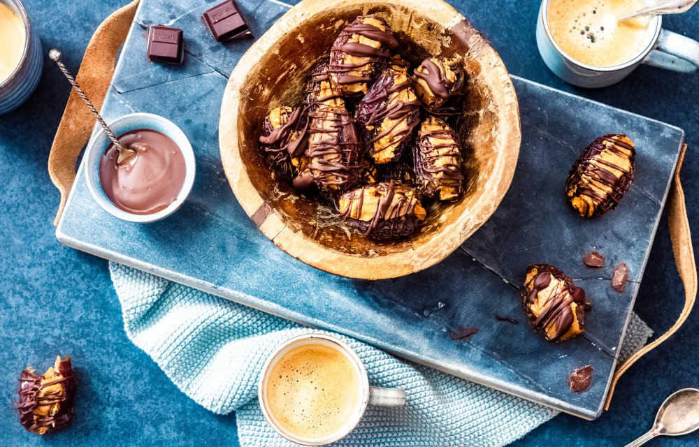 Gezonde snickerbites