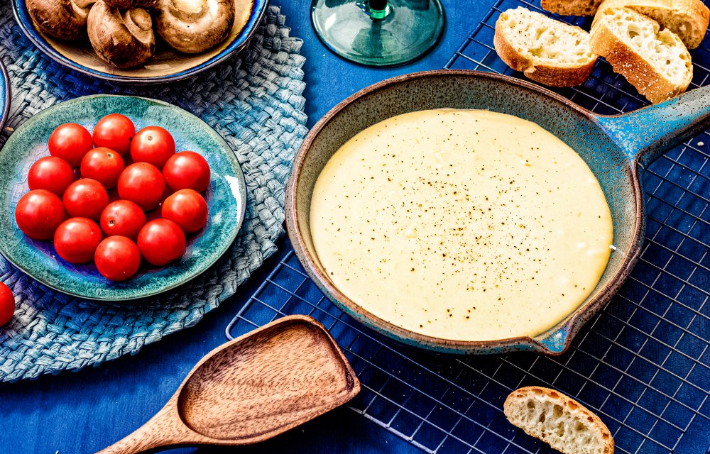 Kaasfondue - zelf maken