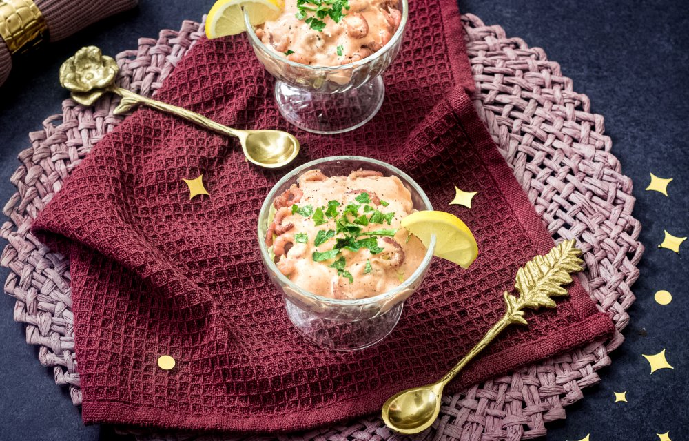 Kerst garnalencocktail