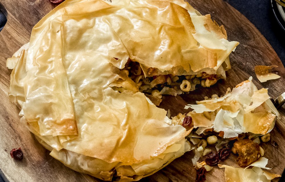 zoete aardappeltaart