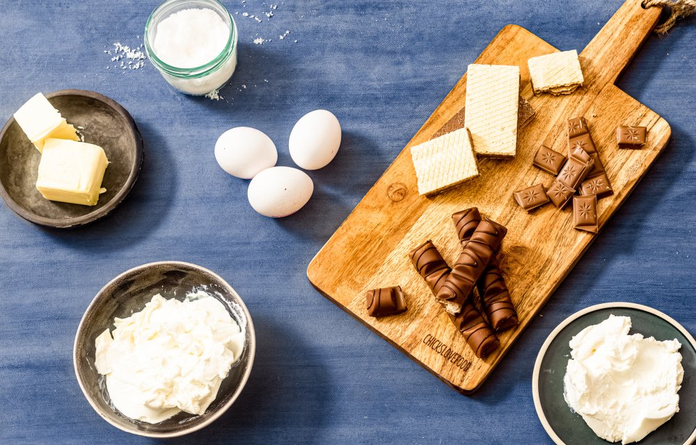 kinder bueno cheesecake