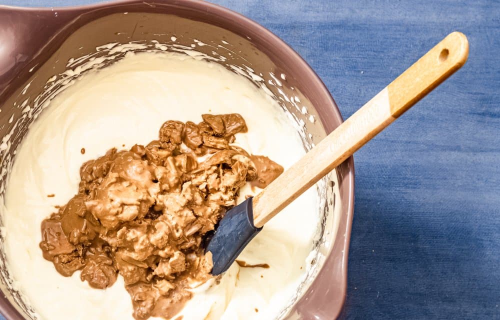 kinder bueno cheesecake