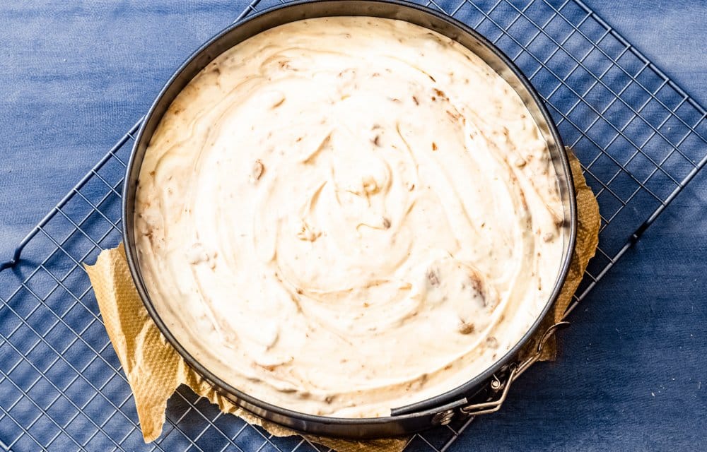 kinder bueno cheesecake