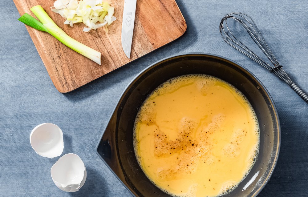 ontbijtmuffins met ei en spinazie