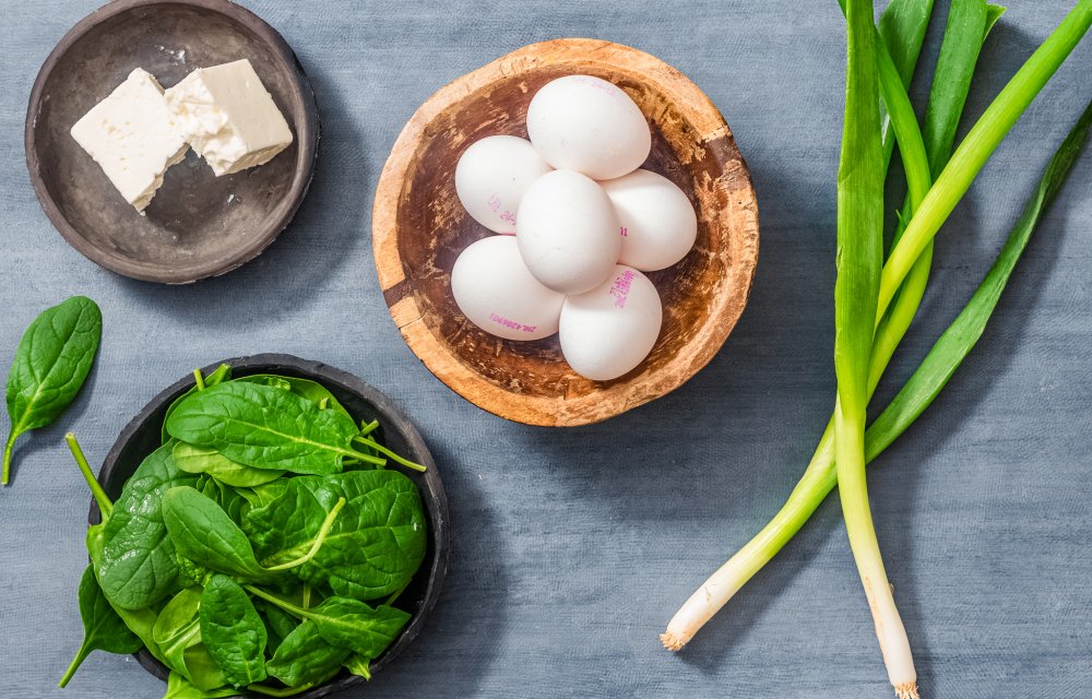 ontbijtmuffins met ei en spinazie