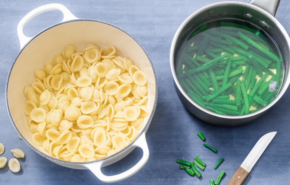 Orecchiette met haricots verts