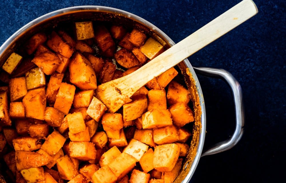 pittige pompoensoep met kokosmelk