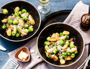 Gnocchi met spruitjes