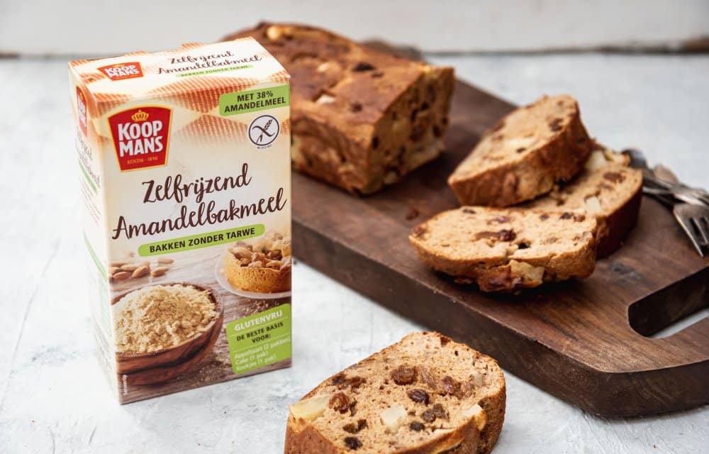 Gezonde cake met appel