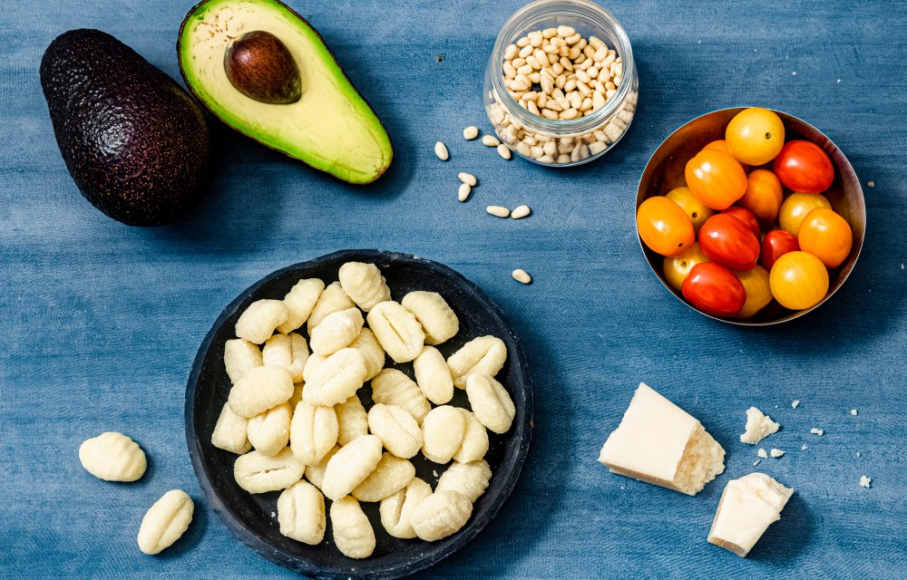 gnocchi met avocadopesto