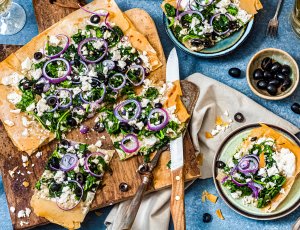 Griekse filodeegplaattaart