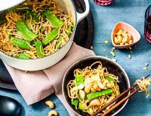 One pot noedels met paksoi
