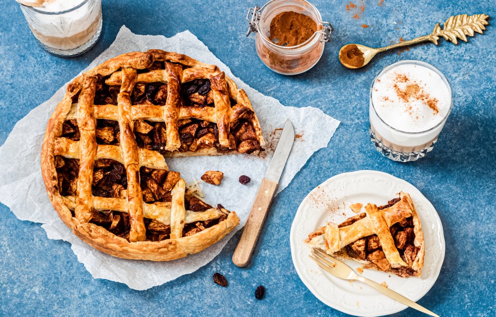 makkelijke appeltaart van bladerdeeg