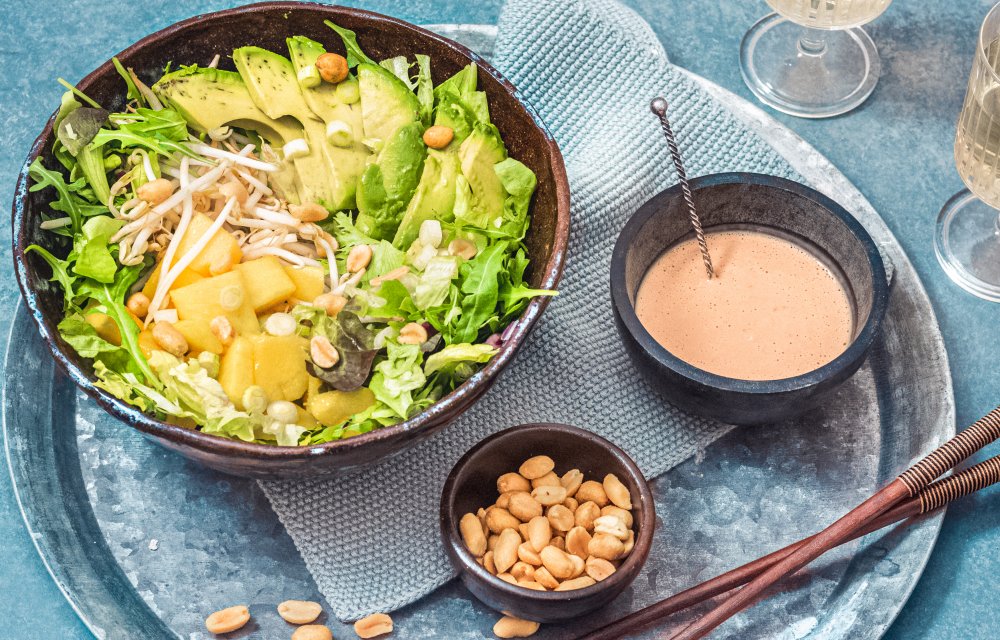 Thaise salade met de ultieme dressing