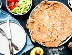 Zelf volkoren wraps maken