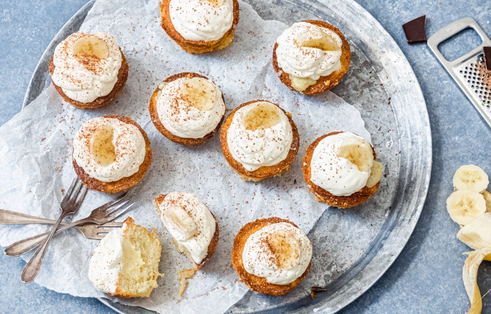 Banoffee cupcakes