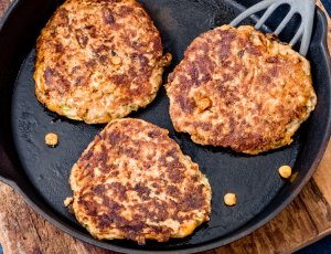 maïs-courgette fritters