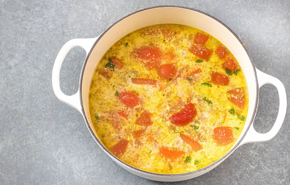 Geroosterde paprikasoep