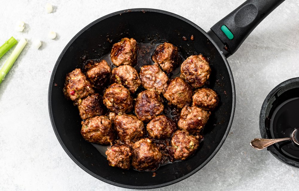 Ketjap gehaktballetjes