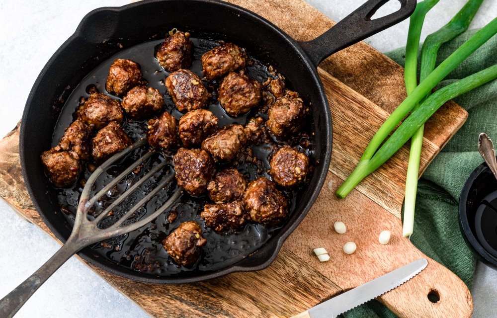 Ketjap gehaktballetjes