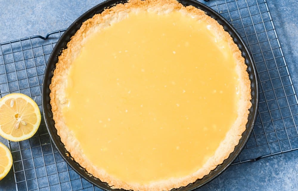 Lemon meringue taart