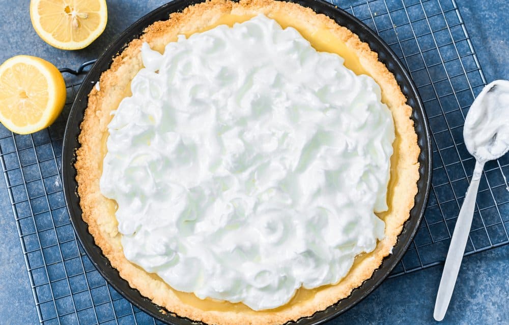 Lemon meringue taart