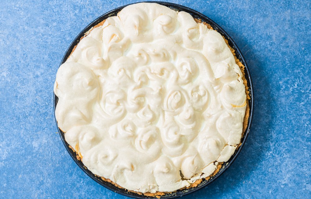 Lemon meringue taart