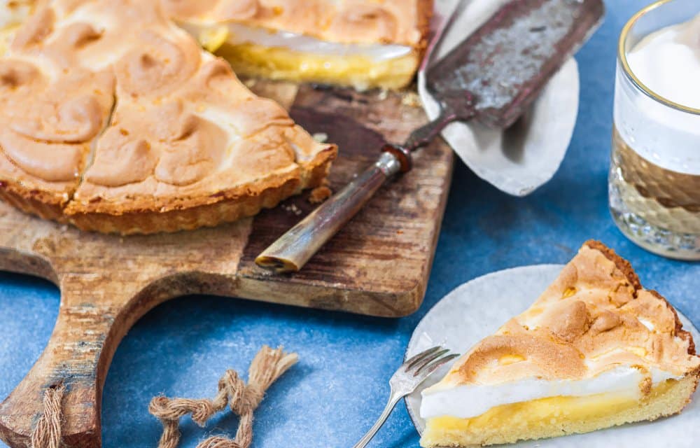 Lemon meringue taart